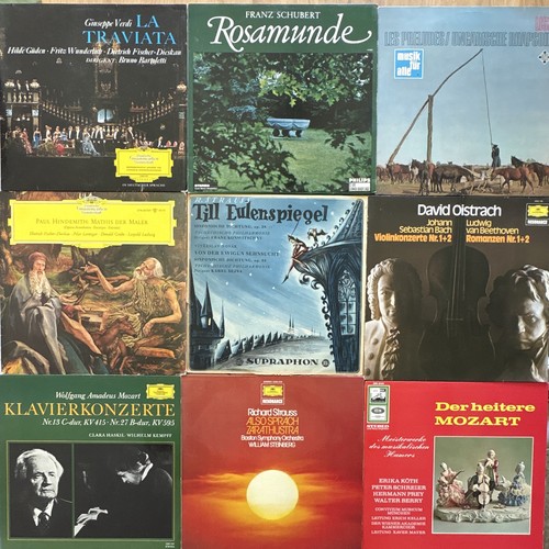 Klassik vinyl konvolut lp - vinyl, 9