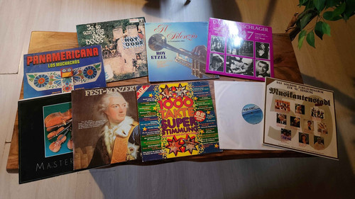 Schallplatten konvolut vinyl - schallplatten,