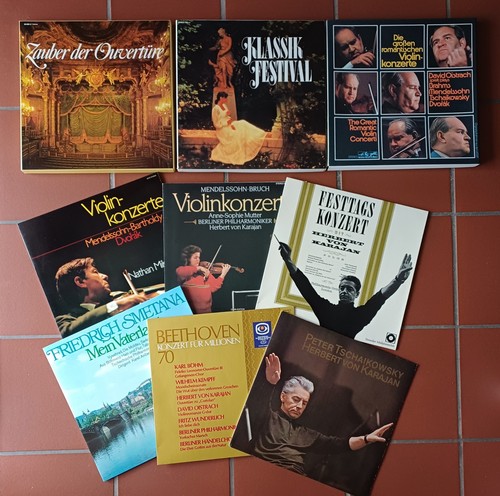 Konvolut schallplatten - st.,