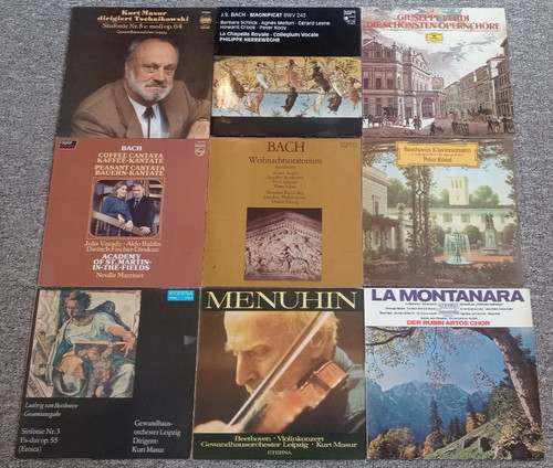 Konvolut lps klassik im - ,
