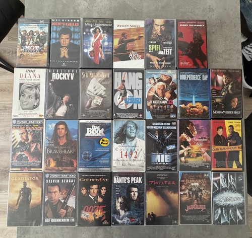 Vhs sammlung filmsammlung - vhs,