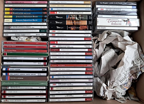 Konvolut cds klassik oper - konvolut,