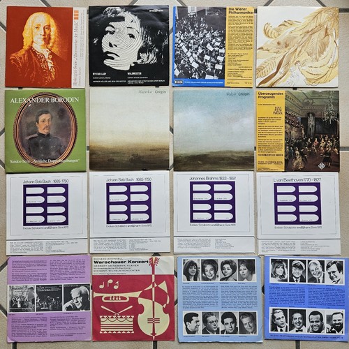 Vinyl 16 schallplatten - 7", vinyl-