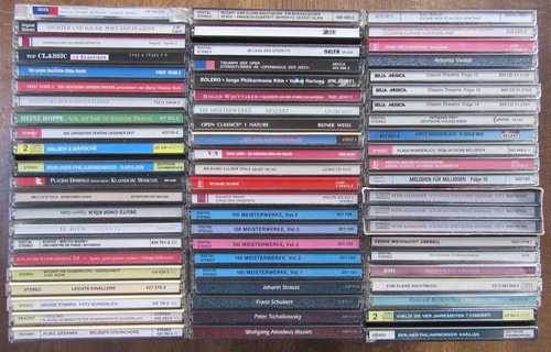 S sammlung klassik - cd's,