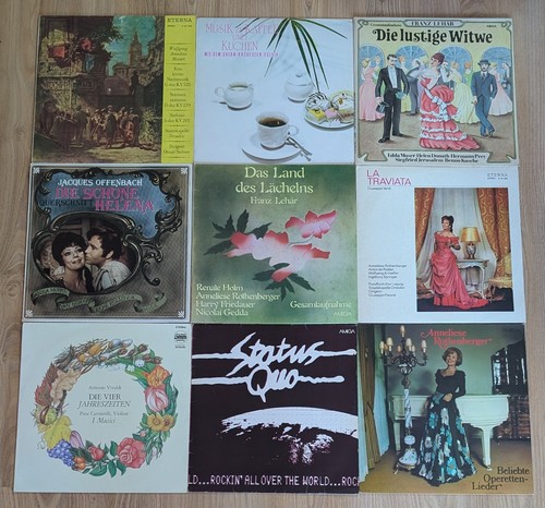 Konvolut schallplatten - schallplatten, 12"
