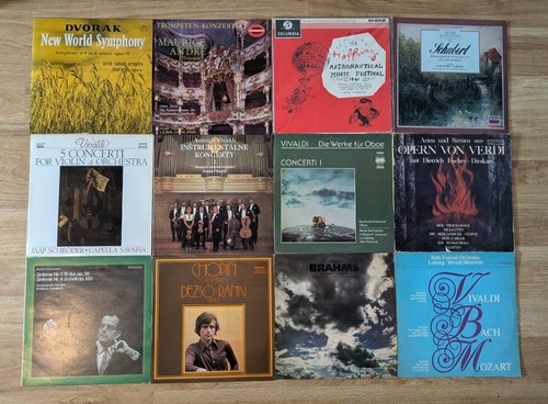25x klassik konvolut - lp, mozart