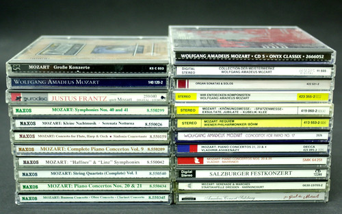 Mozart cds konvolut - mozart, 23