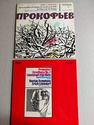 Sergej prokofjew 5lp konvolut - sergej,