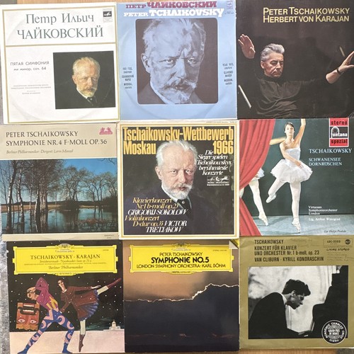 Tschaikowsky vinyl konvolut - vinyl, 9